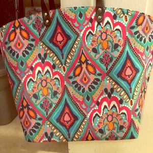 Large tote bag. Perfect for books, travel, etc.